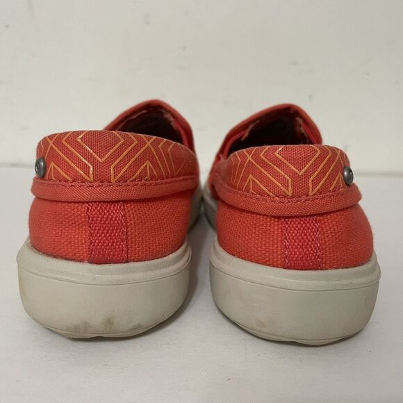 Merrell Women’s Canvas Slip On Shoes Size 5 Hot Coral Casual - GUC - Picture 2 of 9